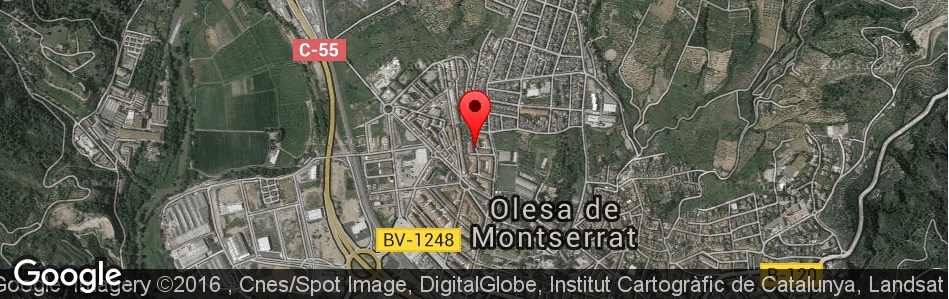 Google Map of Global Sensory carrer Baix Ebre, 27, 08640 Olesa de Montserrat